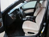 2010 BMW 5 Series 535i xDrive Sedan Cream Beige Interior