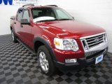 Red Fire Ford Explorer Sport Trac in 2007