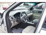 2013 Ford Explorer XLT EcoBoost Medium Light Stone Interior
