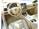 2007 Jaguar XK XK8 Coupe Caramel Interior