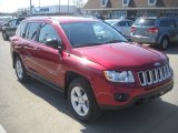 2011 Deep Cherry Red Crystal Pearl Jeep Compass 2.4 Latitude 4x4 #62508011