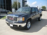 2012 Midnight Blue Metallic GMC Sierra 1500 SLE Crew Cab #62508064