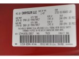 2008 Ram 1500 Color Code for Flame Red - Color Code: PR4