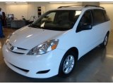 2006 Arctic Frost Pearl Toyota Sienna LE AWD #62518739