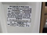 1990 XJ Color Code for Glacier White - Color Code: NDP