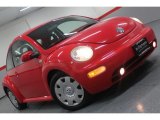 2002 Red Uni Volkswagen New Beetle GLS TDI Coupe #62518732