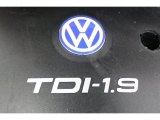 2002 Volkswagen New Beetle GLS TDI Coupe Marks and Logos