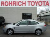 2008 Silver Frost Metallic Ford Focus SE Coupe #62531008