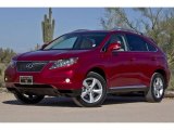 2010 Matador Red Mica Lexus RX 350 #62530279