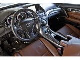 2010 Acura TL 3.7 SH-AWD Technology Umber Brown Interior