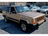 2000 Desert Sand Pearl Jeep Cherokee Sport 4x4 #62530927