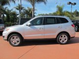 Moonstone Silver Hyundai Santa Fe in 2012