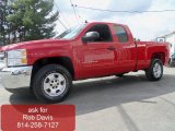 2012 Victory Red Chevrolet Silverado 1500 LT Extended Cab 4x4 #62530197