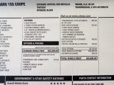 2012 Chevrolet Camaro SS Coupe Window Sticker