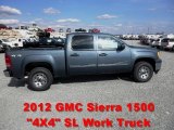 2012 Stealth Gray Metallic GMC Sierra 1500 SL Crew Cab 4x4 #62530852