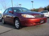2004 Salsa Red Pearl Toyota Camry LE #62530166