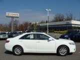 2010 Super White Toyota Camry XLE #62530506