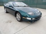 1996 Cobalt Green Pearl Nissan 300ZX Turbo Coupe #62530490