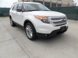 2013 White Platinum Tri-Coat Ford Explorer XLT #62530474