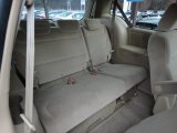 2009 Honda Odyssey LX Rear Seat