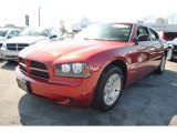 2007 Inferno Red Crystal Pearl Dodge Charger  #62530744