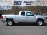 2012 Silver Ice Metallic Chevrolet Silverado 1500 LT Extended Cab 4x4 #62530414