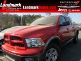 2010 Flame Red Dodge Ram 1500 TRX Crew Cab #62530374