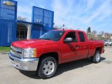 2012 Victory Red Chevrolet Silverado 1500 LT Extended Cab 4x4 #62596174