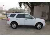 Oxford White Ford Escape in 2012