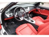 2009 BMW Z4 sDrive30i Roadster Coral Red Kansas Leather Interior