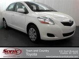 2010 Polar White Toyota Yaris Sedan #62596472