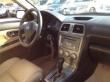 2007 Subaru Impreza WRX Sedan Desert Beige Interior