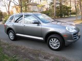 Meteor Grey Metallic Porsche Cayenne in 2008