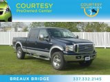 2006 True Blue Metallic Ford F250 Super Duty Lariat FX4 Off Road Crew Cab 4x4 #62596756