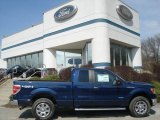 2012 Dark Blue Pearl Metallic Ford F150 XLT SuperCab 4x4 #62596068