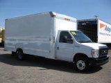 2008 Oxford White Ford E Series Cutaway E350 Commercial Moving Truck #62596061