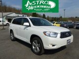 2008 Blizzard White Pearl Toyota Highlander Sport 4WD #62596728