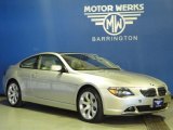 2005 Mineral Silver Metallic BMW 6 Series 645i Coupe #62596009