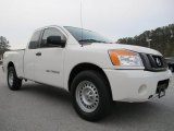 2010 Nissan Titan Blizzard White