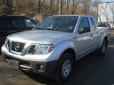 2010 Radiant Silver Metallic Nissan Frontier XE King Cab #62596624