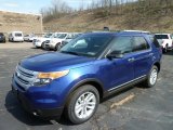 Deep Impact Blue Metallic Ford Explorer in 2013