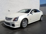 2012 White Diamond Tricoat Cadillac CTS -V Coupe #62596190