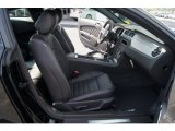 2013 Ford Mustang V6 Premium Coupe Charcoal Black Interior