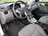 2011 Hyundai Elantra GLS Gray Interior
