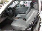 1989 Mercedes-Benz SL Class 560 SL Roadster Grey Interior