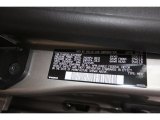 2012 Volvo XC60 3.2 Info Tag