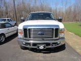 2010 Oxford White Ford F250 Super Duty Lariat Crew Cab 4x4 #62663429