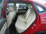 2008 Hyundai Elantra GLS Sedan Rear Seat