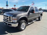 2008 Ford F350 Super Duty Lariat Crew Cab 4x4 Front 3/4 View