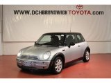 2004 Pure Silver Metallic Mini Cooper Hardtop #62663641